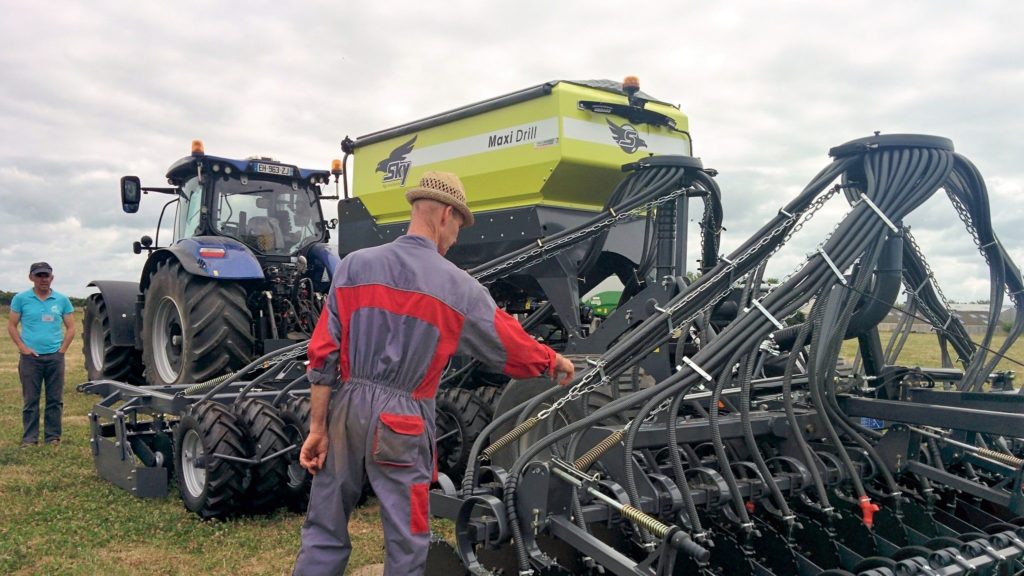 Visite d’une exploitation agricole de Saint Jean Trolimon